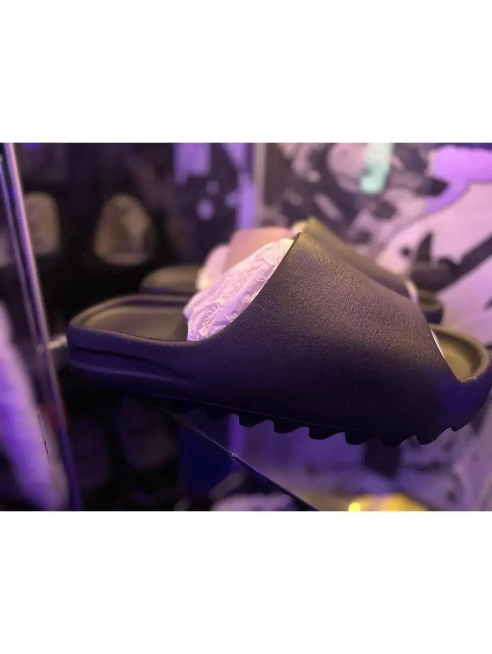 YZY Yeezy Slides Black YS-01 SIZE:13 NEVER WORN